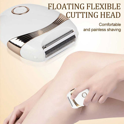 3 in 1 Rechargeable Painless Wet&Dry Lady Body Shaver Mini Women Electric Razor