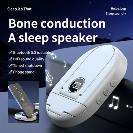 5.3 Bluetooth Sleep Speaker Bone Conduction Noise Reduction TF Card Supported