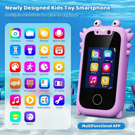 Kids Toy Smart Phone Children's Educational Learning Music Camera Toy Gift