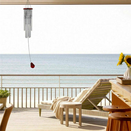 Aluminum Tube Metal Wind Chime Home Yard Hanging Decor Ornament