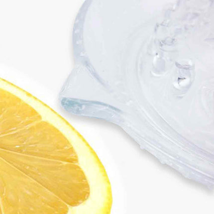 13cm Handheld Glass Fruit Press Manual Lemon Lime Citrus Squeezer Tool
