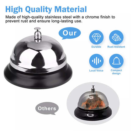 2Pcs Service Call Bell for Desk Counter