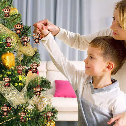 2D Christmas Ornaments 2024 Christmas Holiday Advent Calendar Christmas Tree