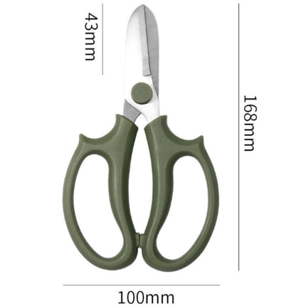 Stainless Steel Floral Pruning Shears, Garden Scissors for Potted Plants & Flowers