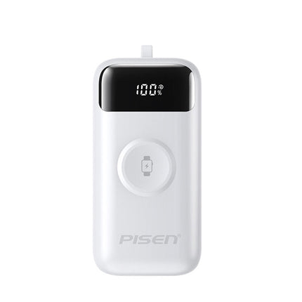 Pisen 22.5W PD Fast Charging Power Bank 10000mAh Built-in Cable CCC Certified
