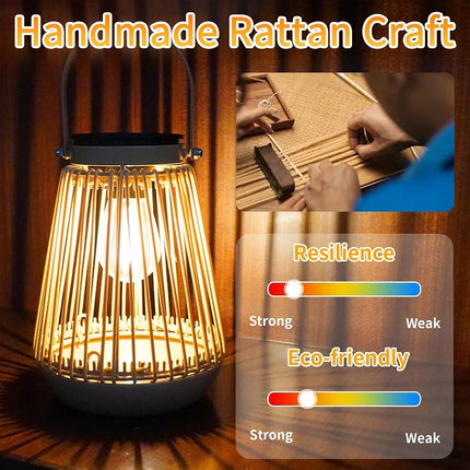 1x Solar Hanging Lantern, Waterproof Outdoor Garden Ornament Gift