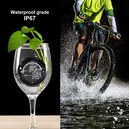 Bike Cycling Speedometer Wireless Waterproof Bike Meter Computer Speed Odometer