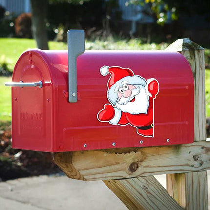 Christmas Santa Fridge Magnetic Sticker Refrigerator Sticker For Home Kitchen