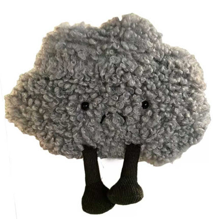 Amuseables grey Storm Small Dark Cloud Pillow Plush