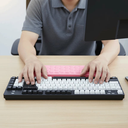 1 Pack Ergonomic Elbow Support Cushion, Soft Keyboard Wrist Rest Pad for Desk