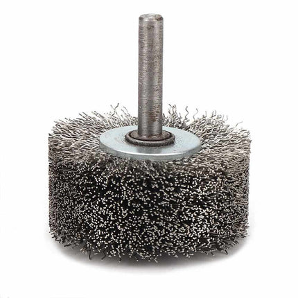 6*50MM 304 Stainless Steel Wire Wheel Brush for Die Grinder Drill Rotary Tool 1/4" Shank
