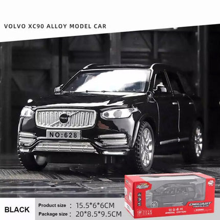 1:32 For Volvo XC90 Alloy Diecast Car Model Toy Vehicle Pull Back Sound Light Toys