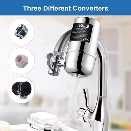 Water Drinking Faucet Purifier Filter Home Kitchen Dining Front Sink Filter Tool