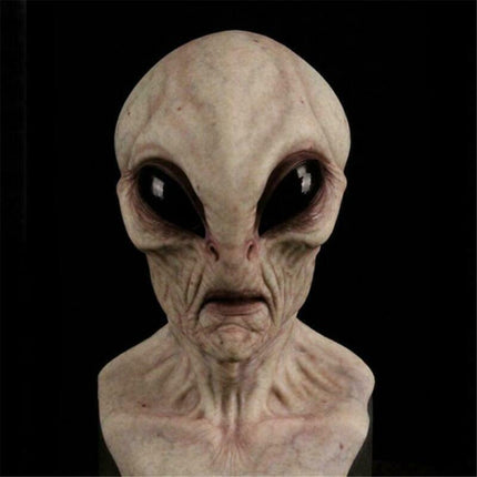 Alien Latex Mask Scary Horror Masks Comfortable Soft Halloween Cosplay Props