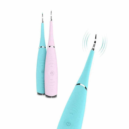 Electric Dental Scaler Tooth Stains Tool Tartar Calculus Plaque Remover Cleaner