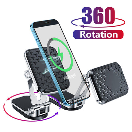 360° Rotating Magnetic In Car Mobile Phone Holder Dashboard Windscreen Mount