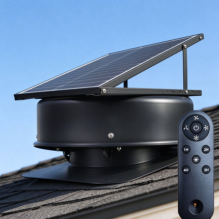SolarKing Solar Roof Ventilation Fan V3 Wireless (LATEST MODEL) - Free Shipping