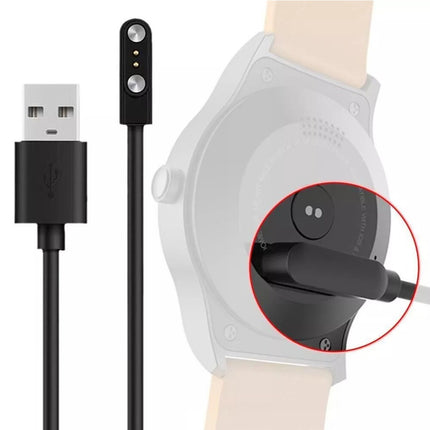 Universal Smart Watch Charger USB Power Charger Magnetic Charging 2 Pin 2.5mm/8mm