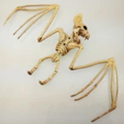Animal Skeleton Decorations Rat Bat Realistic Bones Scary Halloween Party Props