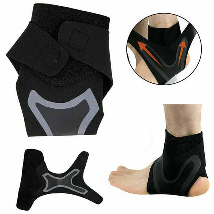 1 pairPlantar Fasciitis Therapy Wrap Heel Foot Pain Arch Support Ankle Brace OneSize