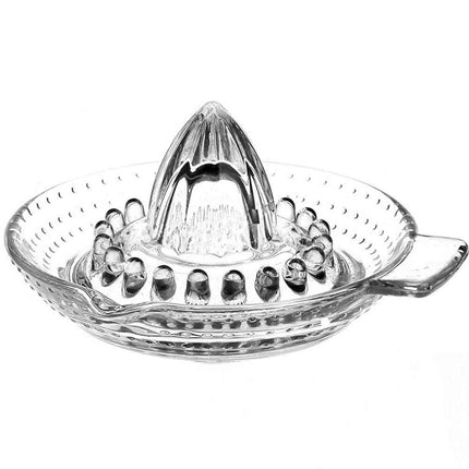 13cm Handheld Glass Fruit Press Manual Lemon Lime Citrus Squeezer Tool