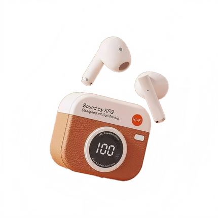 In-Ear Wireless Bluetooth Earbuds, HiFi Stereo Headphones for iPhone & Android