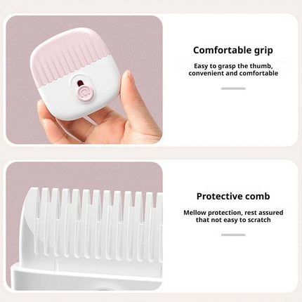 2 In 1 Hair Cutting & Styling Comb, Bangs Trimming & Broken Hair Finishing Tool for Home Grooming