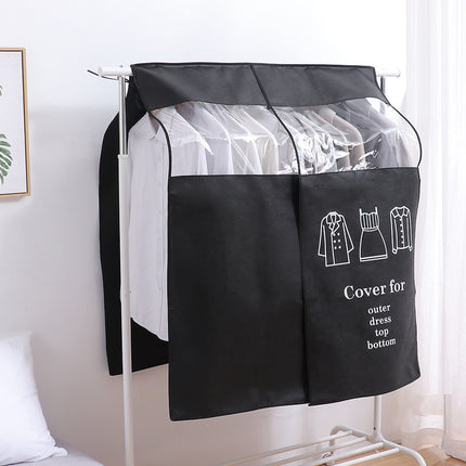Clear Clothes Rail Cover Hanging Garment Coat Hanger Rack Storage Protector