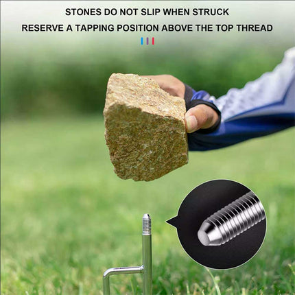 Metal Fishing Rod Holder Utility Pole Ground Stand Support for Lake Beach River