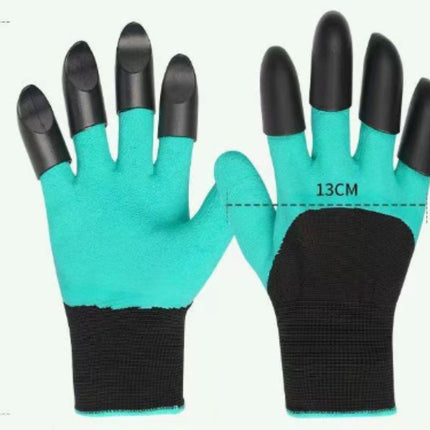 Anti-Slip Waterproof Gardening Gloves with Claws, Wear Resistant for Digging & Planting