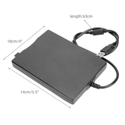 3.5" Mobile Floppy Disk Drive Portable 1.44MB USB FDD External  Reader for PC