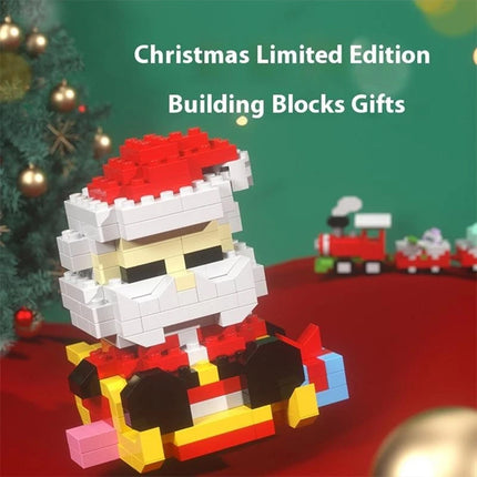 6 creative Christmas DIY building block pendants that can be pieced together for holiday decoration