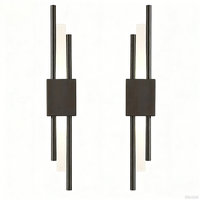 1 Pair Modern LED Wall Lamp Strip Light Living Room Bedroom Lighting Fixture Decors