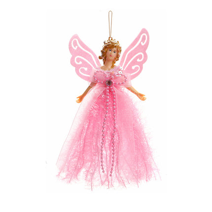 22×13cm Christmas Angel Fairy Tree Topper - Festive Xmas Ornament Decoration