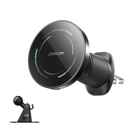 15W 2-in-1 Magnetic Wireless Car Charger Vent & Dash Phone Mount