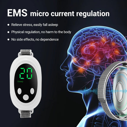 Handheld Sleep Aid Device Two Modes, 20 Levels of Intensity, Anxiety Relief