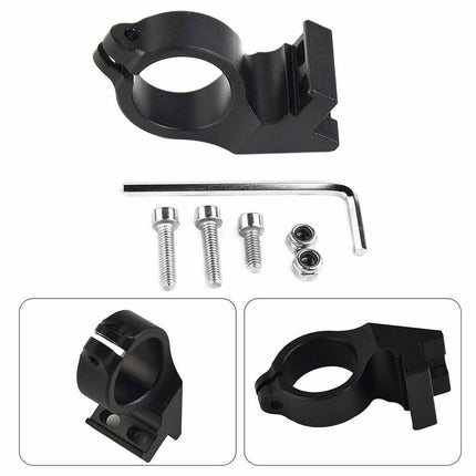 Outdoor Sports Display Seat Aluminum Fixed Bracket For 22mm Dia Handlebars