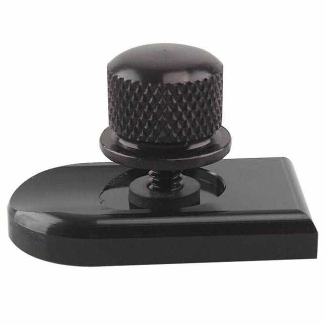 6mm Black For Seat Bolt Tab Screw Mount Knob Cover High Quality For Harley