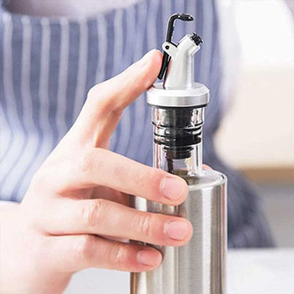 5X Liquor Wine Olive Oil Bottle Pourer Stopper Dispenser Tool Pour Spout Kitcken