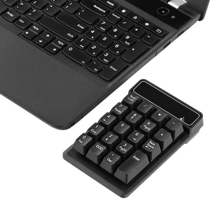 2.4Ghz Wireless Numeric Keypad Mechanical Feel Number Pad Keyboard 19 Keys