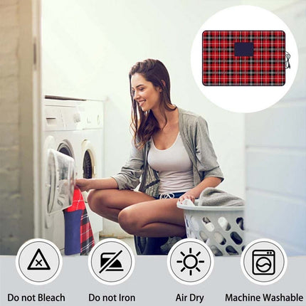 Electric Heated Throw Over Blanket, Warm Washable Fleece, Winter Warming with Switch & Timing Function