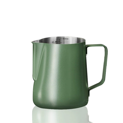 600ml Stainless Steel Milk Frothing Jug, Coffee Pitcher for Espresso Latte Art Milk Steaming