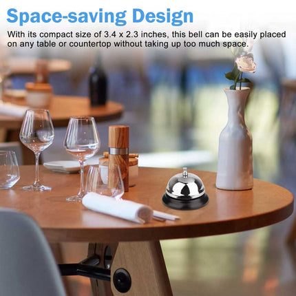 2Pcs Service Call Bell for Desk Counter