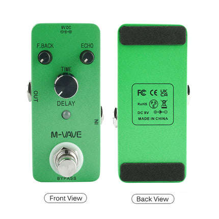 Classic DELAY Analog Echo Mini Electric Guitar Effect Pedal True Bypass New