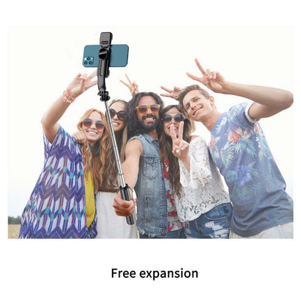 Rotating Tripod Remote For Mobile Phone Wireless Selfie Stick Unipod Bluetooth