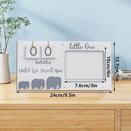 Scanning ultrasonic photo frame - a thoughtful pregnancy gift for expectant mothers, an ideal choice for showcasing precious memories