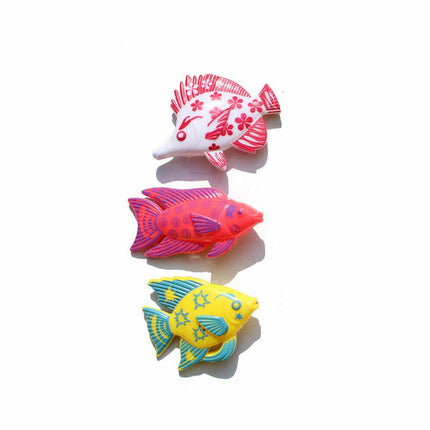 7PCS Rod Fish Set Fishing Toy Kids Bath Time Game Model Magnetic Baby Pole