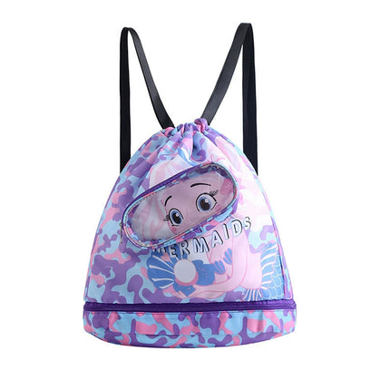 Dry-Wet Separation Kids' Swim Bag – Waterproof Storage & Washing Pouch