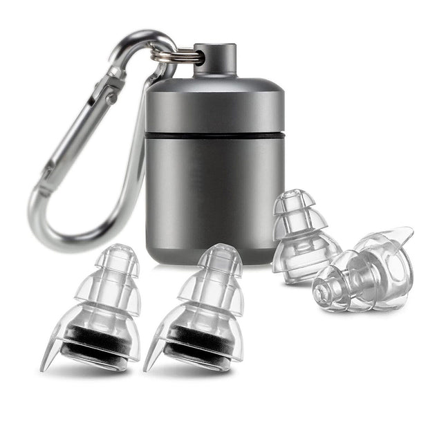 24dB High Fidelity Concert Earplugs Reusable Musicians Ear Plugs Music Festivals