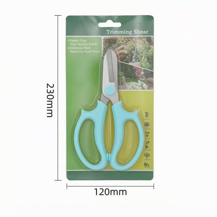 Stainless Steel Floral Pruning Shears, Garden Scissors for Potted Plants & Flowers